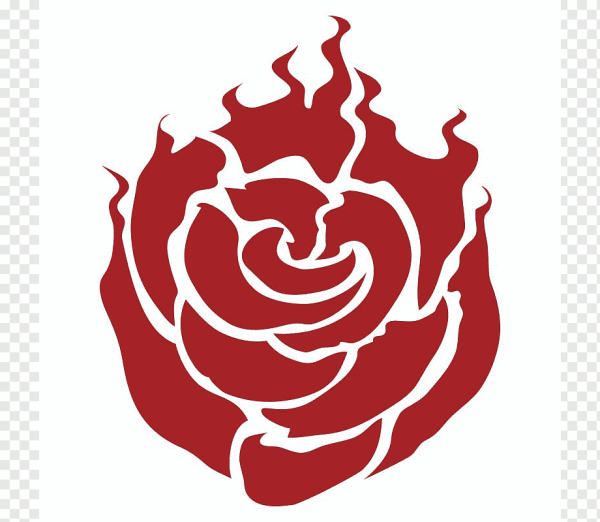 Роза значок