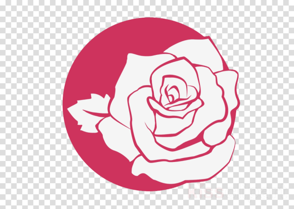 Стилизованная роза для логотипа