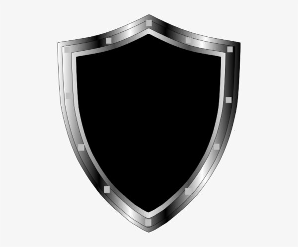 Щит черно белый