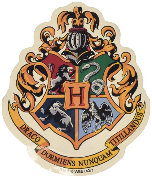 Гарри Поттер гербы факультетов
