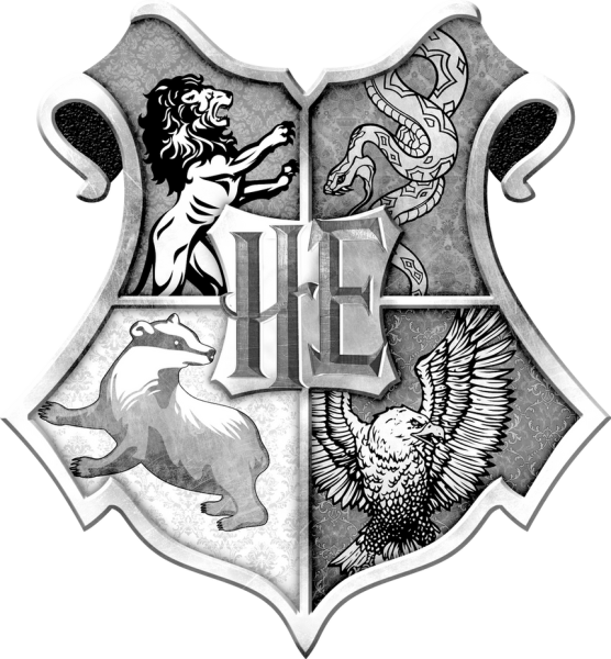 Гарри Поттер логотип Хогвартса