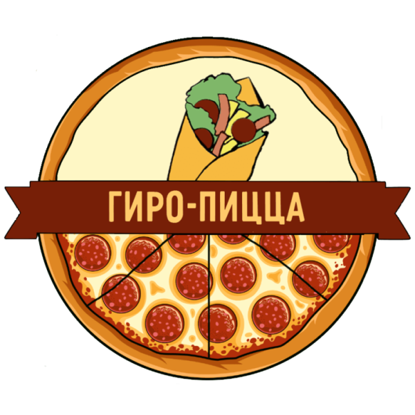 Логотип суши пицца