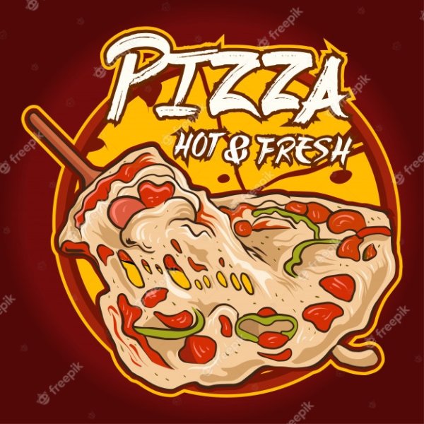 Папа пицца логотип