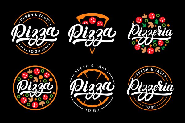 Логотип круглый пиццерия