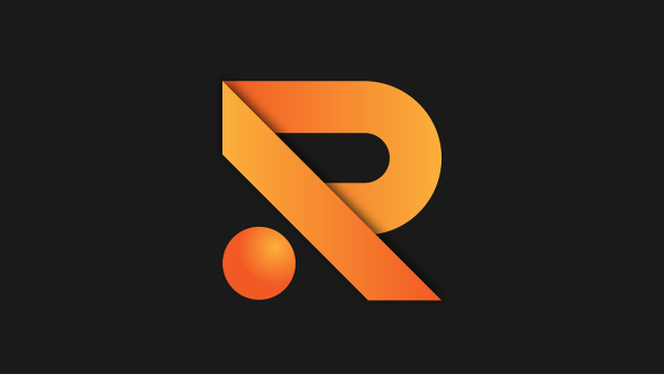 Красивый логотип r