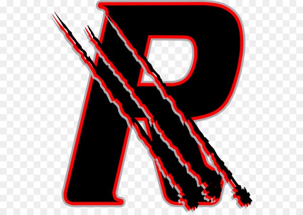 Крутая буква r без.фона