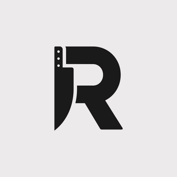 Эмблема с буквой r