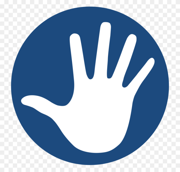 Значок ладошки