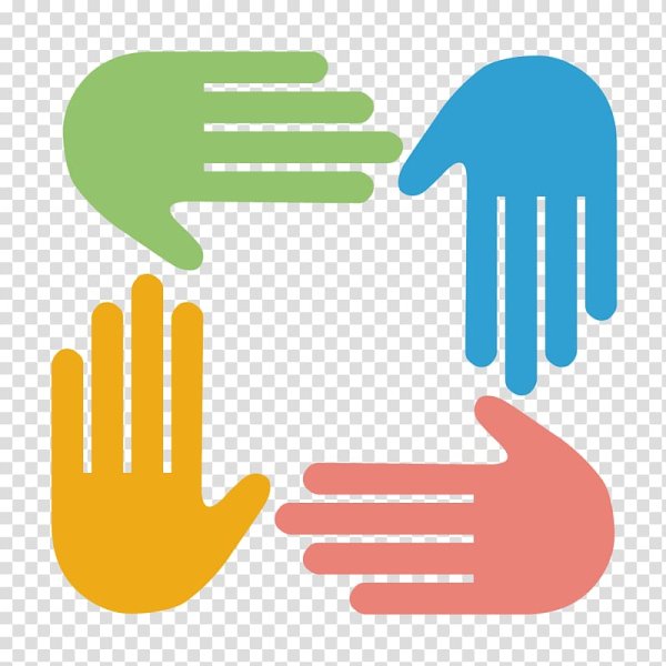 Логотип две ладони