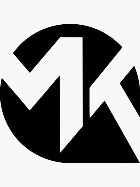 Логотип с буквой м