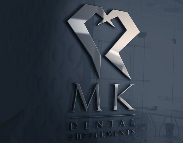 Дизайн буквы MK