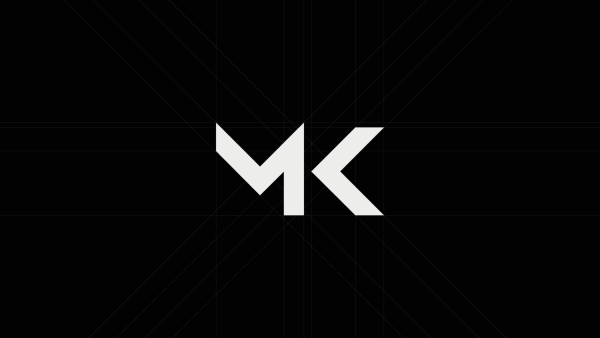 MK буквы логотип