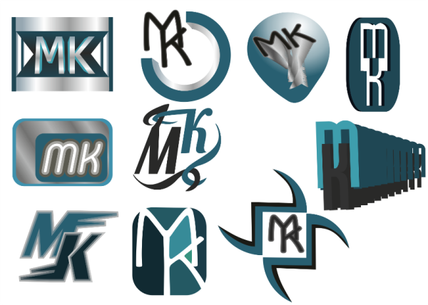 Логотип MK мебель