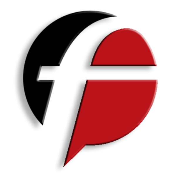 Логотип с буквой f