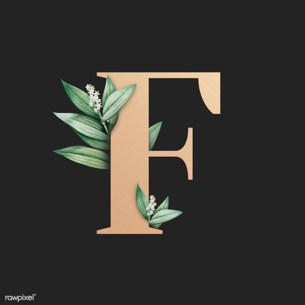 Эмблемы с буквой f