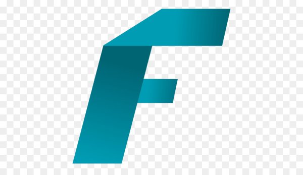 Красивая буква f для логотипа