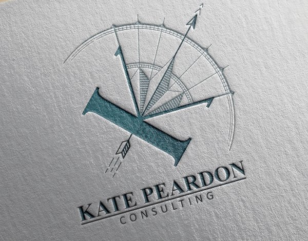 Визитка с компасом