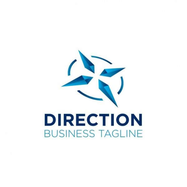 Компас в логотипе турагентства