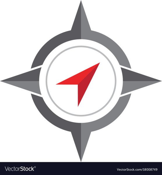 Логотипы стрелки компаса