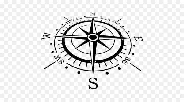 Компас векторный