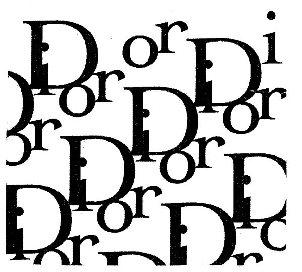 Dior надпись
