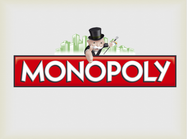 Монополия надпись