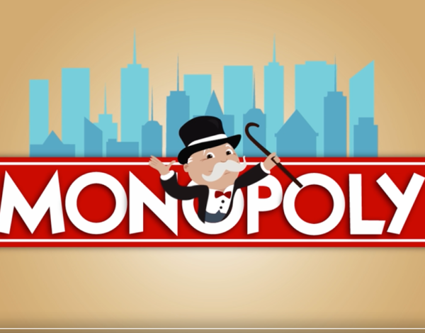 Монополия надпись