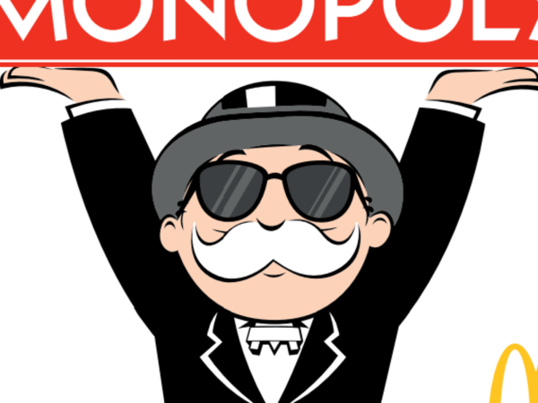 Монополия надпись