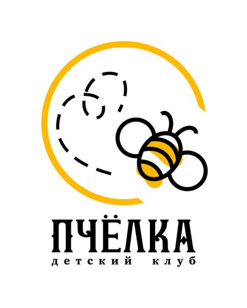 Логотип детский Пчелка