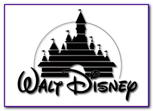 Walt Disney надпись