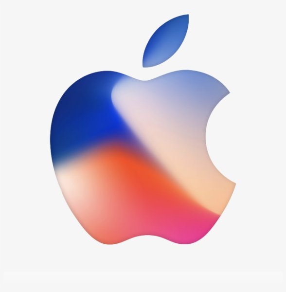 Цветное яблоко Apple