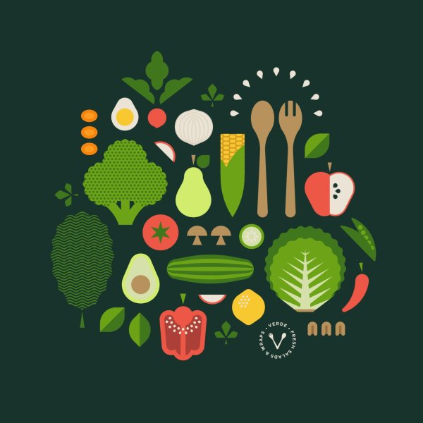 Красивые логотипы еды