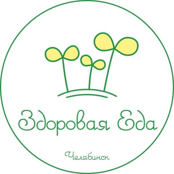 Эко микрозелень логотип о