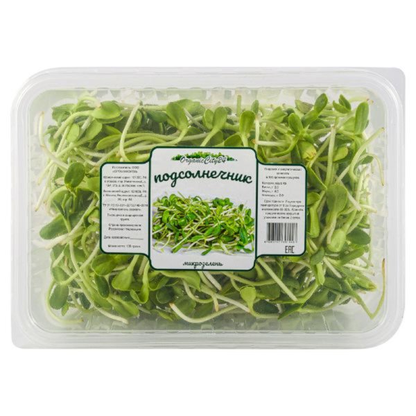 Микрозелень кольраби упаковка