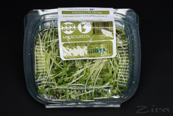 Упаковка микрозеления