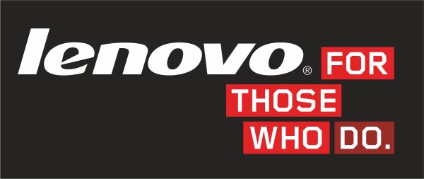 Логотип Lenovo for those who do