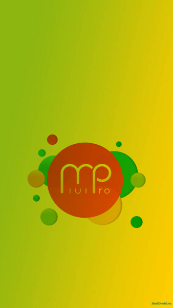 Обои логотип MIUI