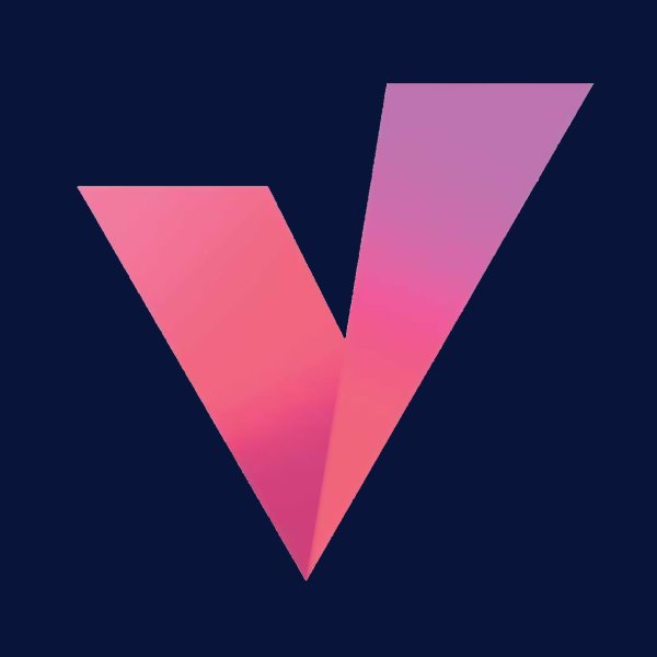 V образный логотип