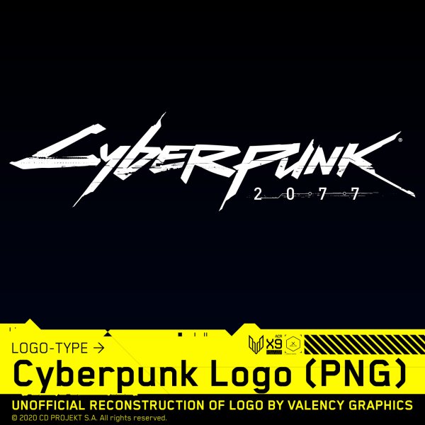 Cyberpunk 2077 логотип