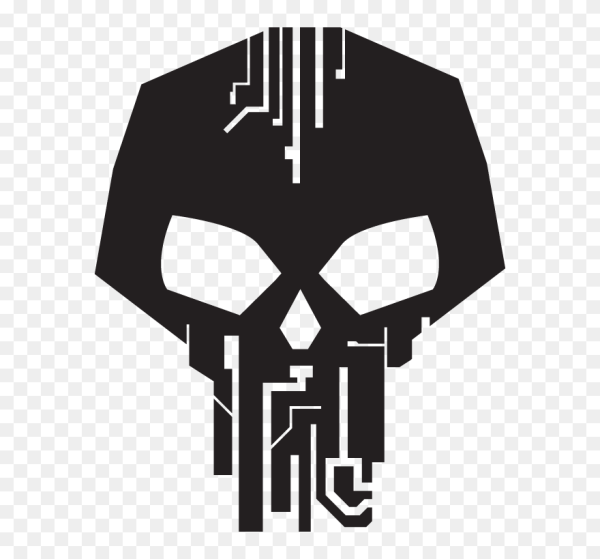 Логотип в стиле киберпанк