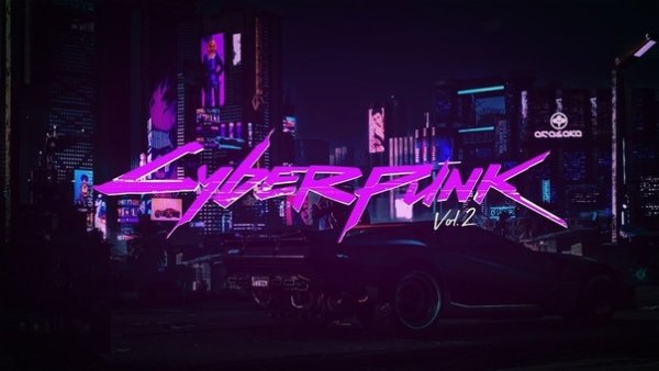 Cyberpunk 2077 надпись