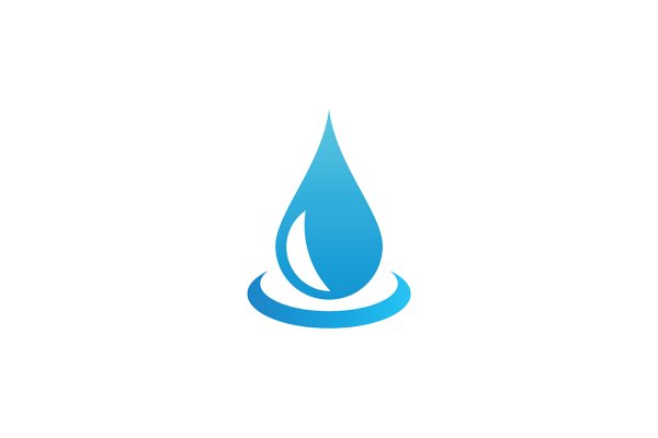 Логотип капля воды
