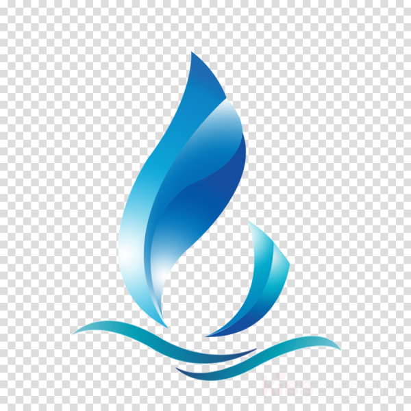 Логотип из воды