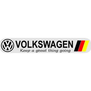 Наклейки на авто Volkswagen