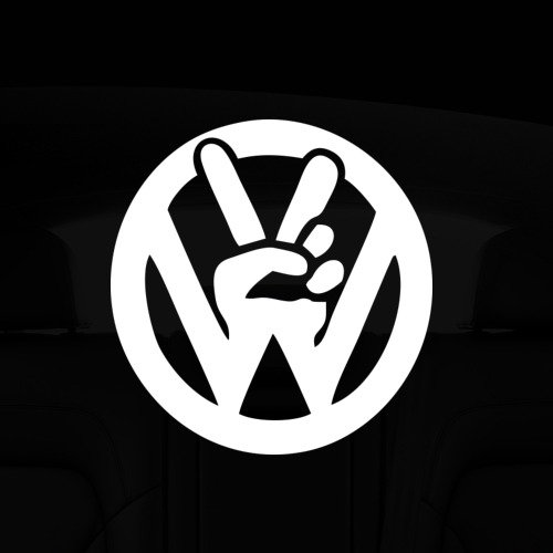 Наклейки на авто Volkswagen