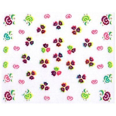 _EC наклейки д/ногтей 3d MW 13