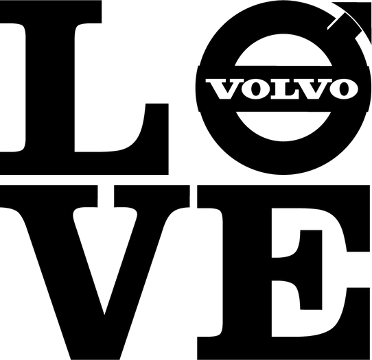 Наклейка Volvo на решетку радиатора xc60