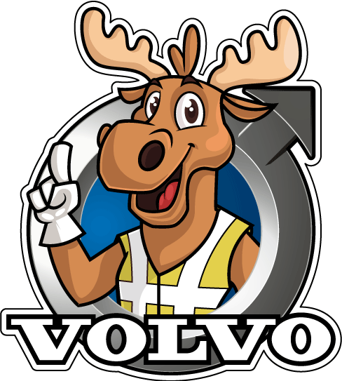 Наклейка Volvo d4