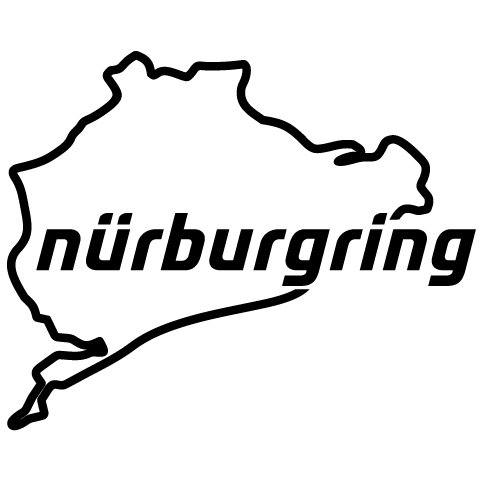 Nurburgring наклейка
