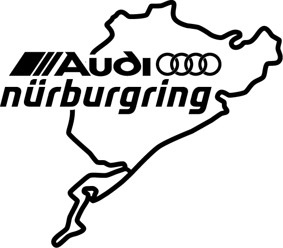Nurburgring наклейка